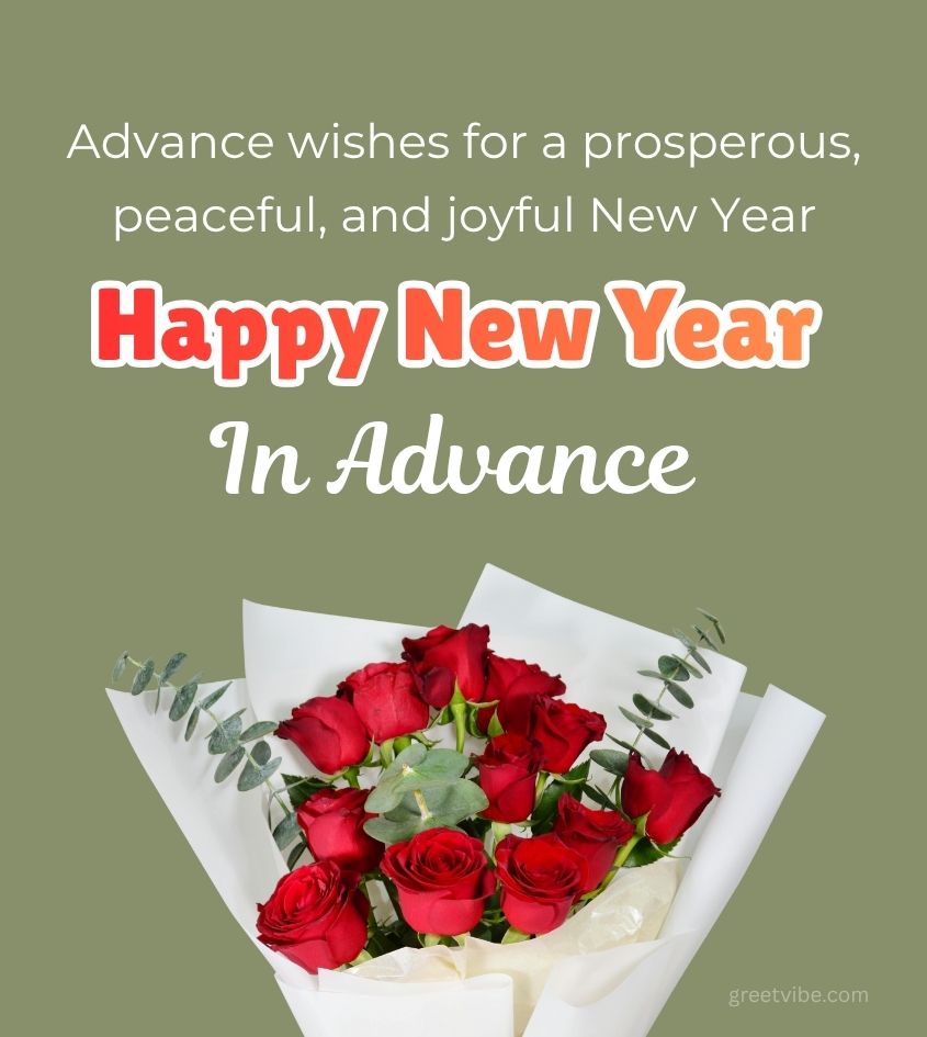 Early New Year Wishes for Husband