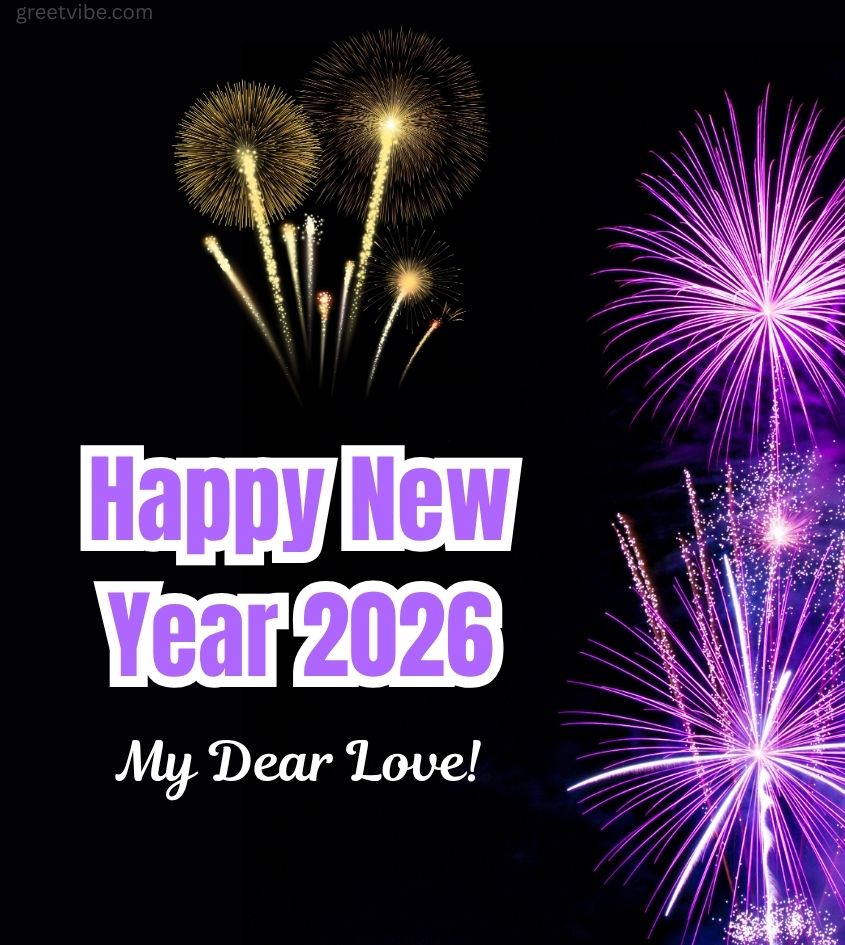 Happy New Year Wishes for Lover 2026