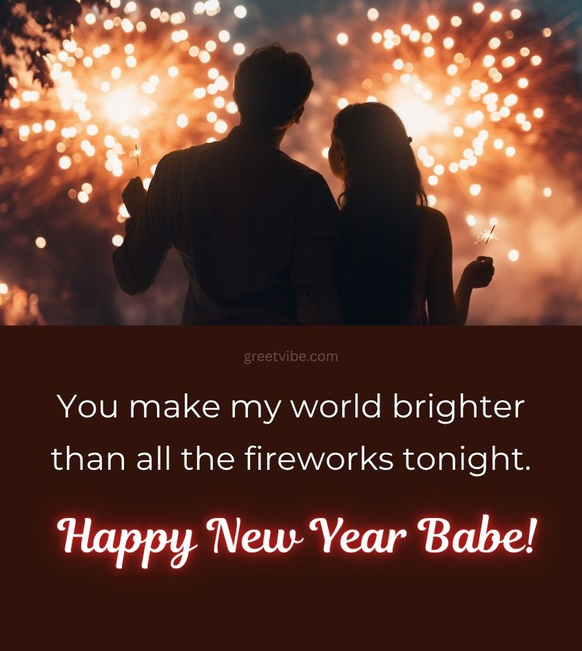 Romantic Happy New Year Wishes for Couple