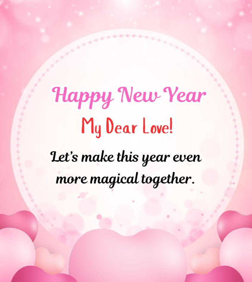 Love Happy New Year Greetings