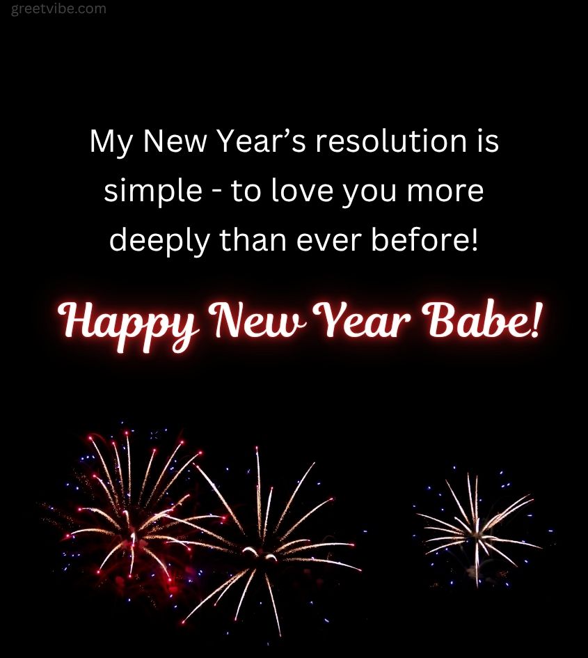 Happy New Year Wishes 2026 for Lover