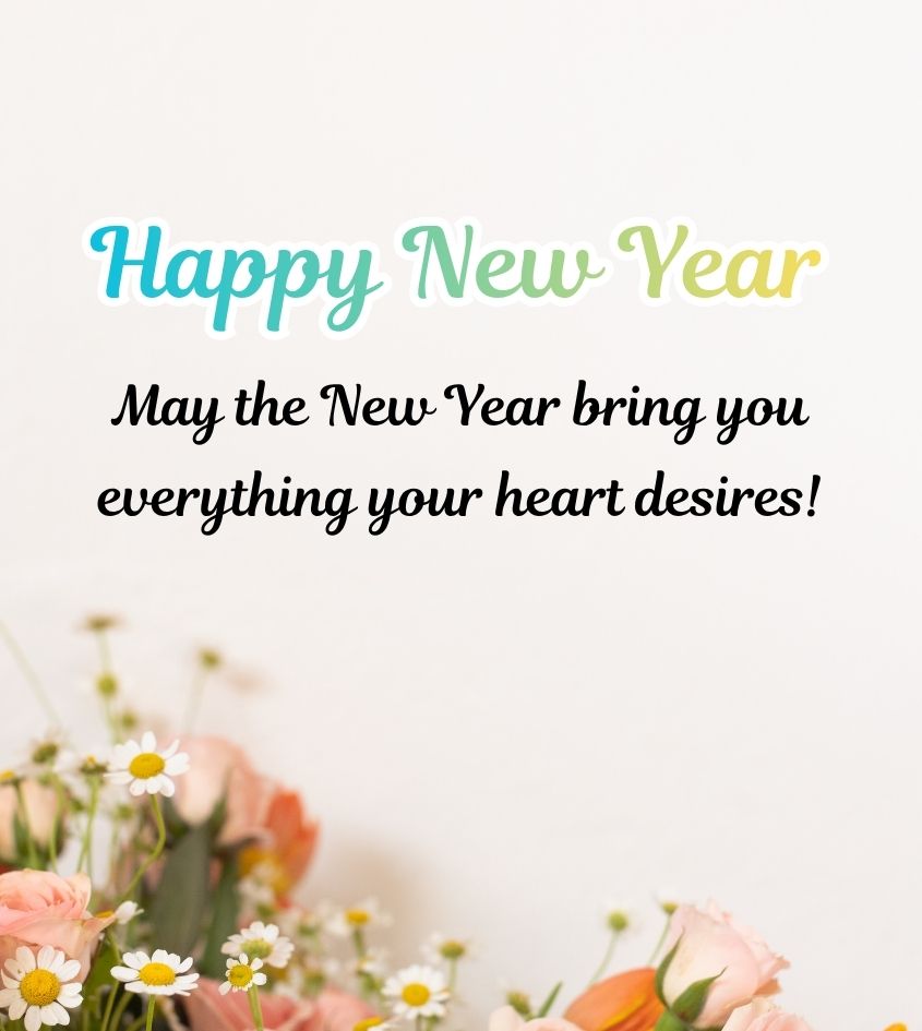 Early new year love greetings for Husband