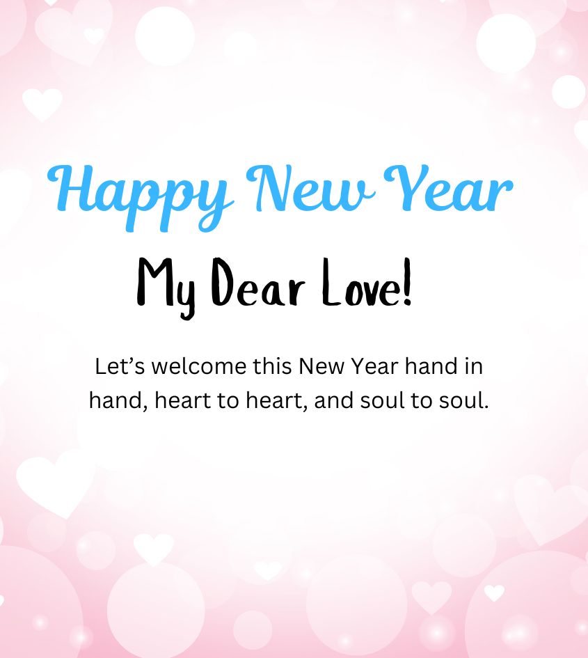Happy New Year Greetings for Girlfriend