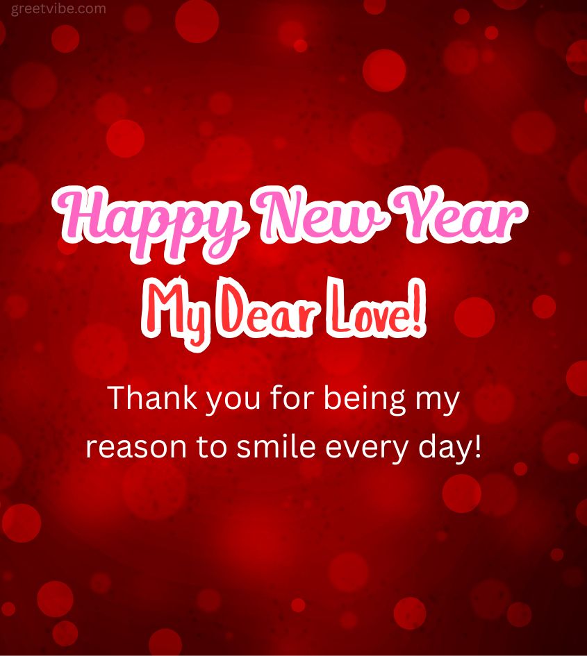 Happy New year Love Greetings