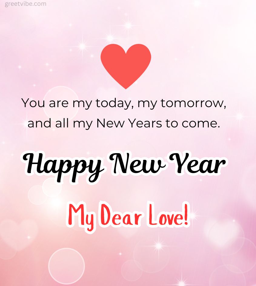 New Year Greetings for Couple 2026