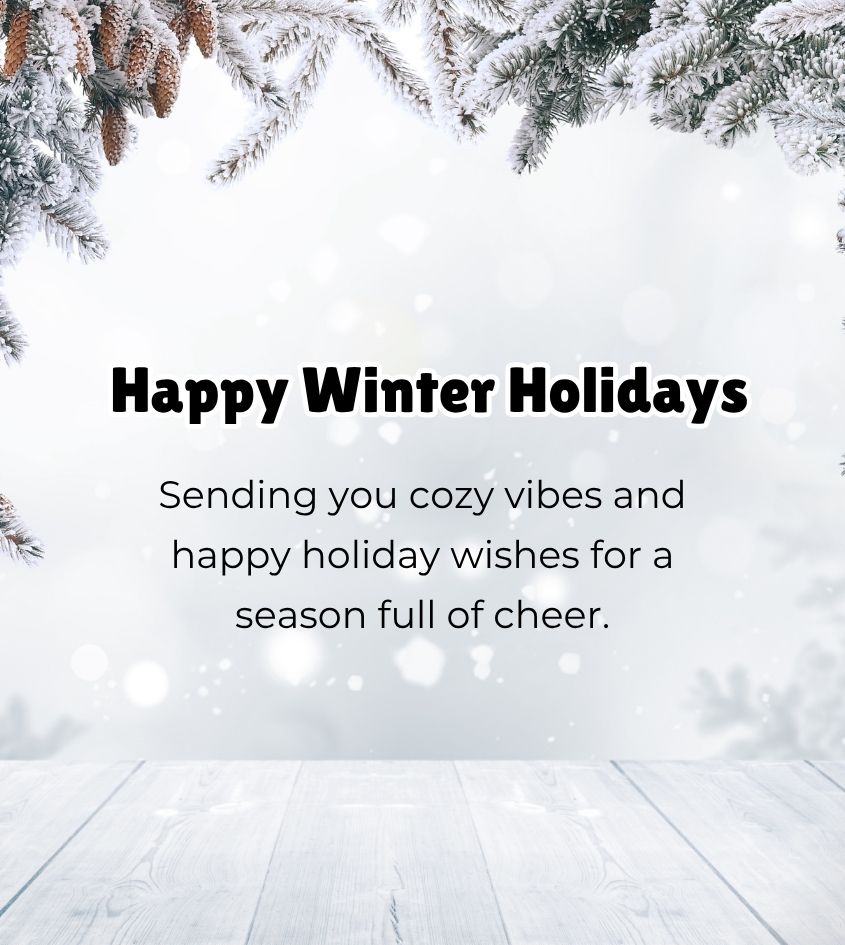 Happy Winter Holidays Quotes
