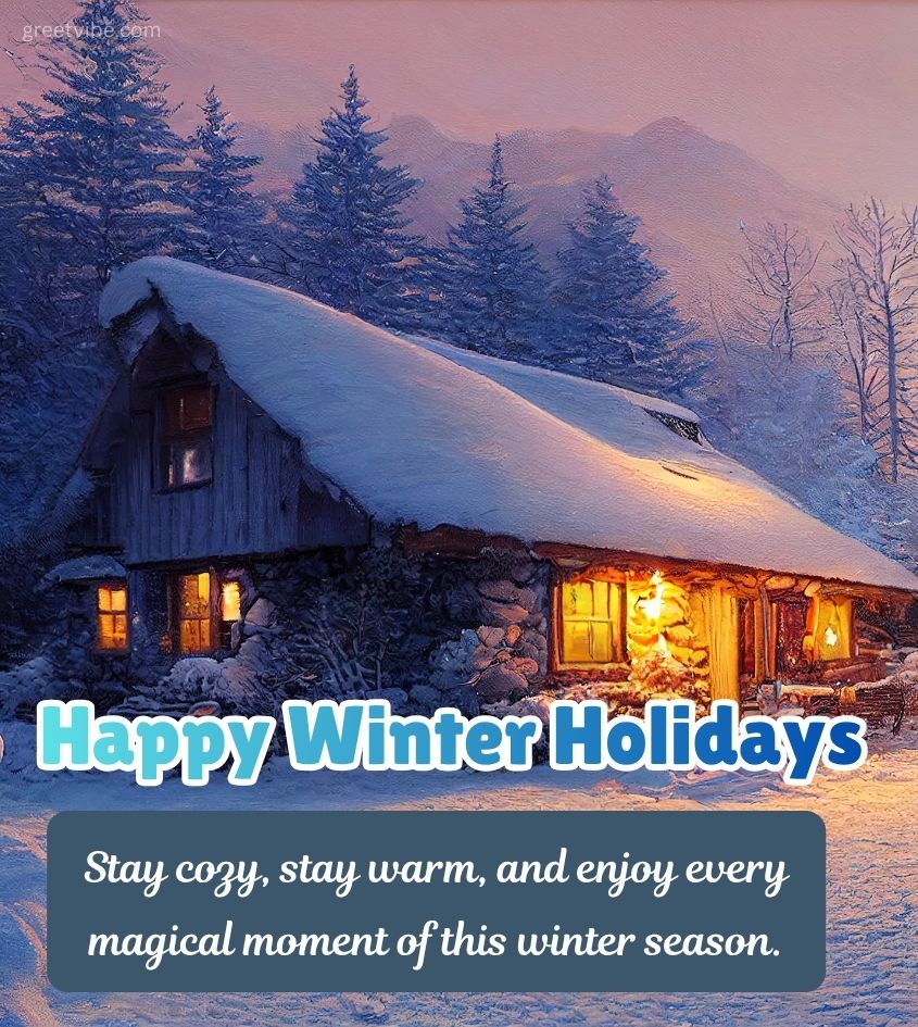 Happy Winter Holidays Images