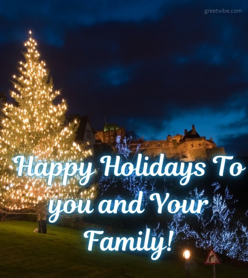 Happy Winter Holidays Greetings