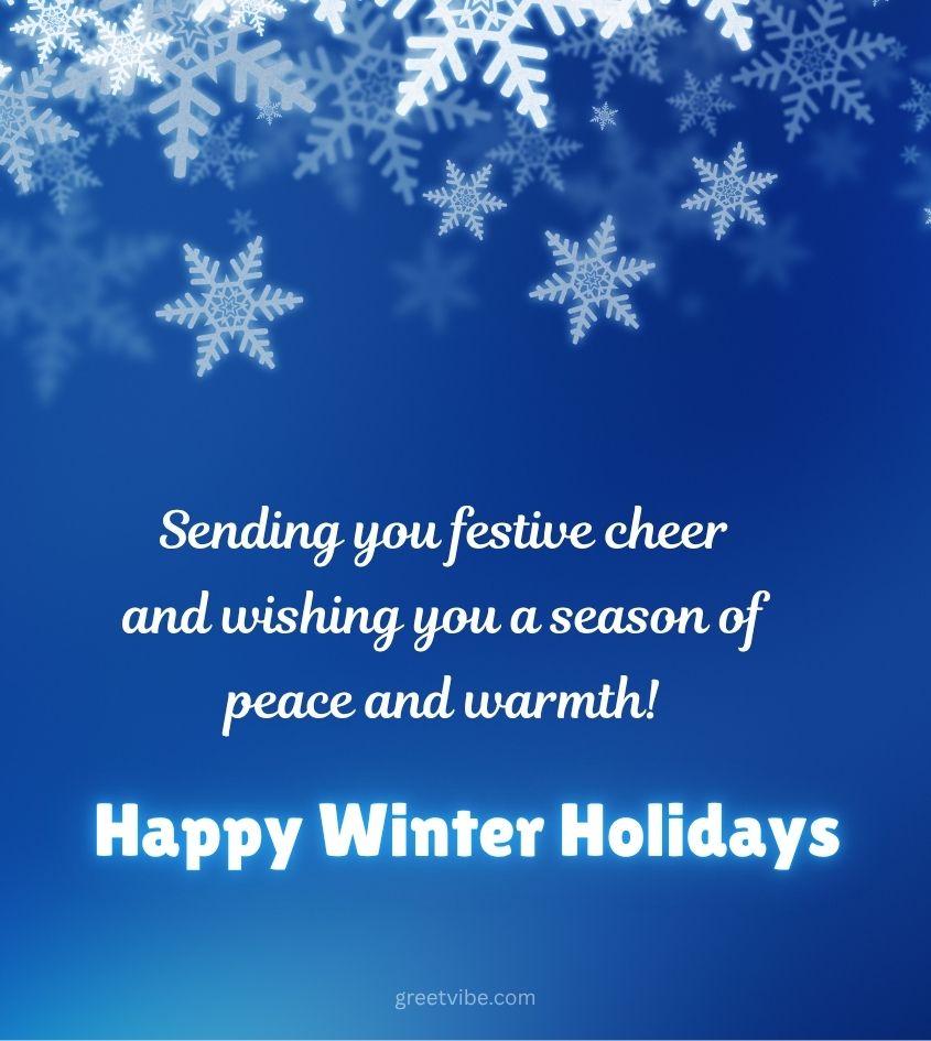 Happy Winter Holidays Wishes