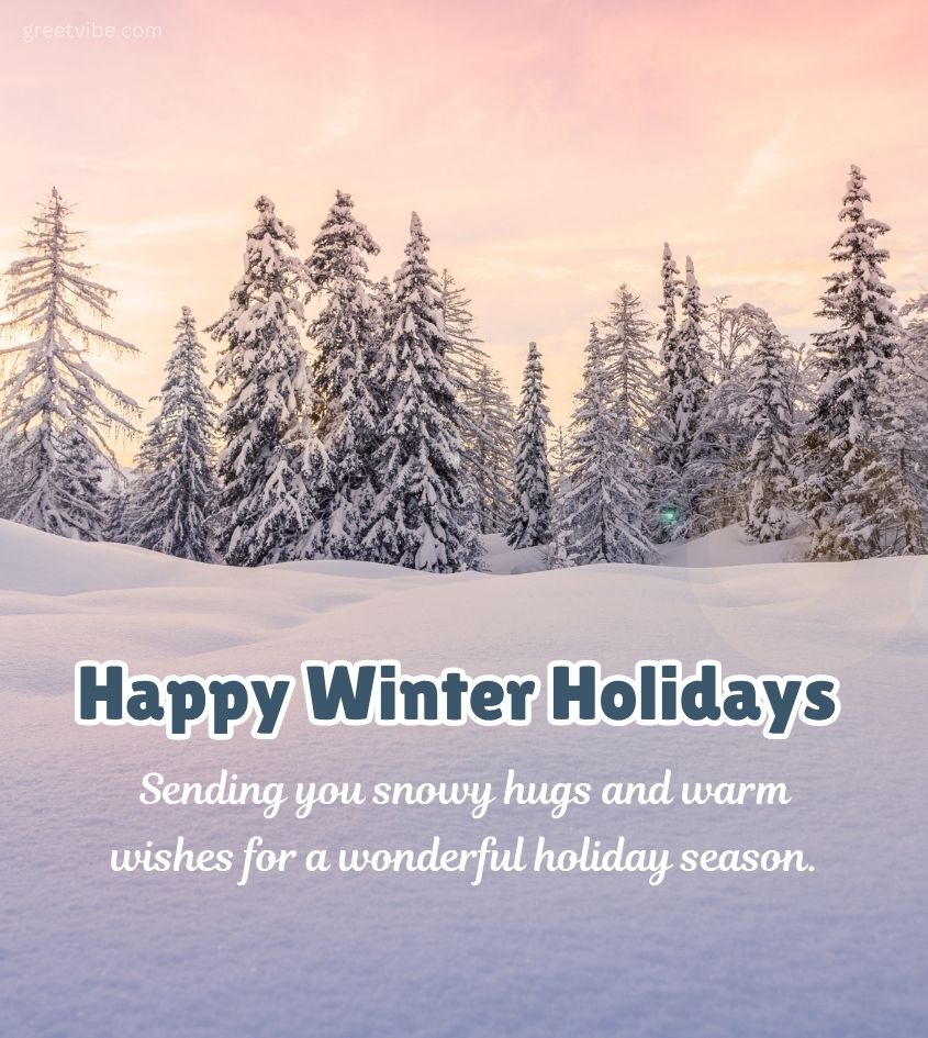 Happy Winter Holidays Greetings