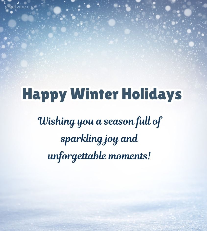 Happy Winter Holidays Greetings Pics