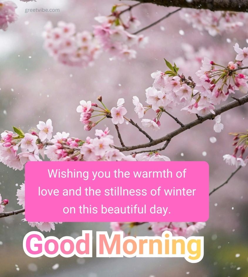 Love Good Morning Wishes for Winter