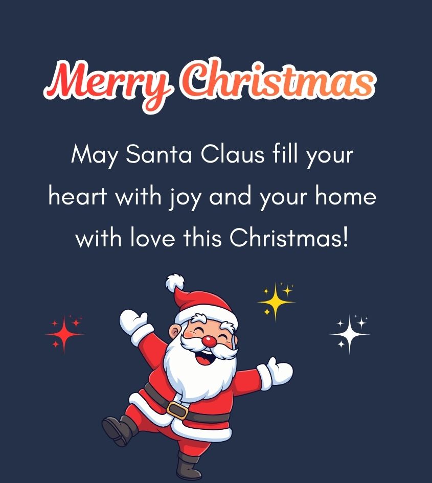 Merry Christmas Santa Claus