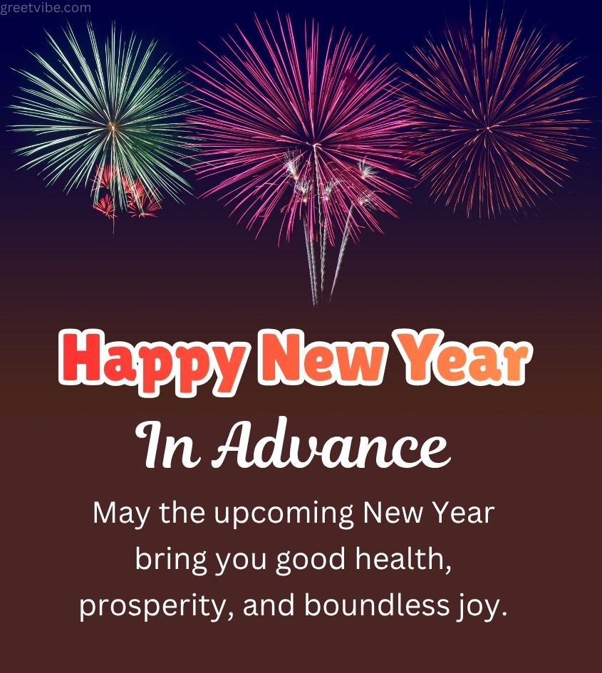 2026 Happy New Year Wishes in Advance