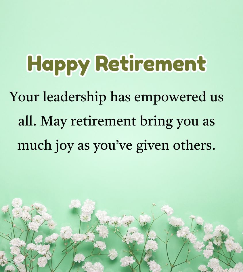 Retirement Quotes For Boss