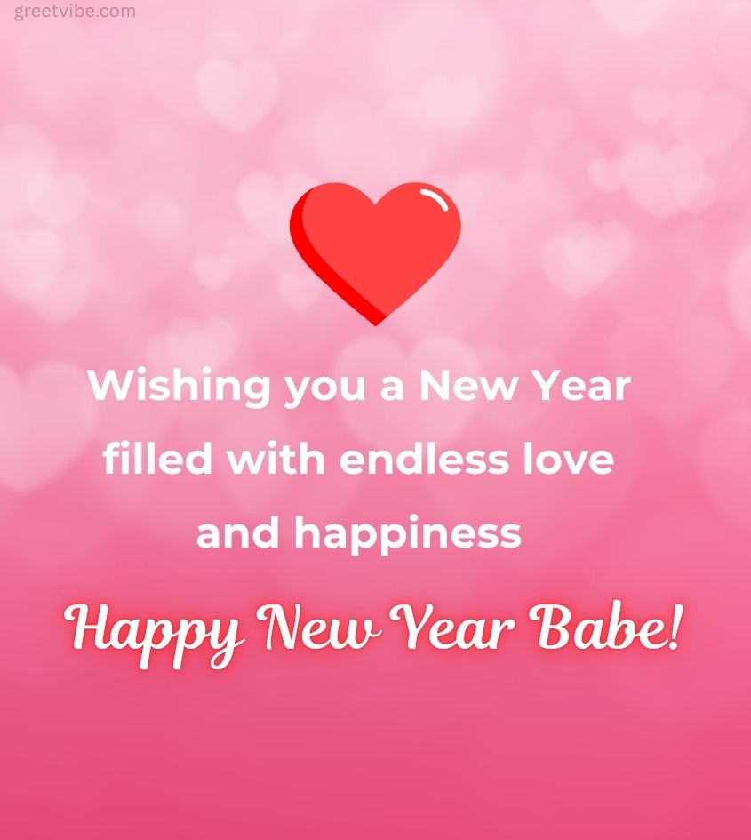 New year Love Greetings for Lover