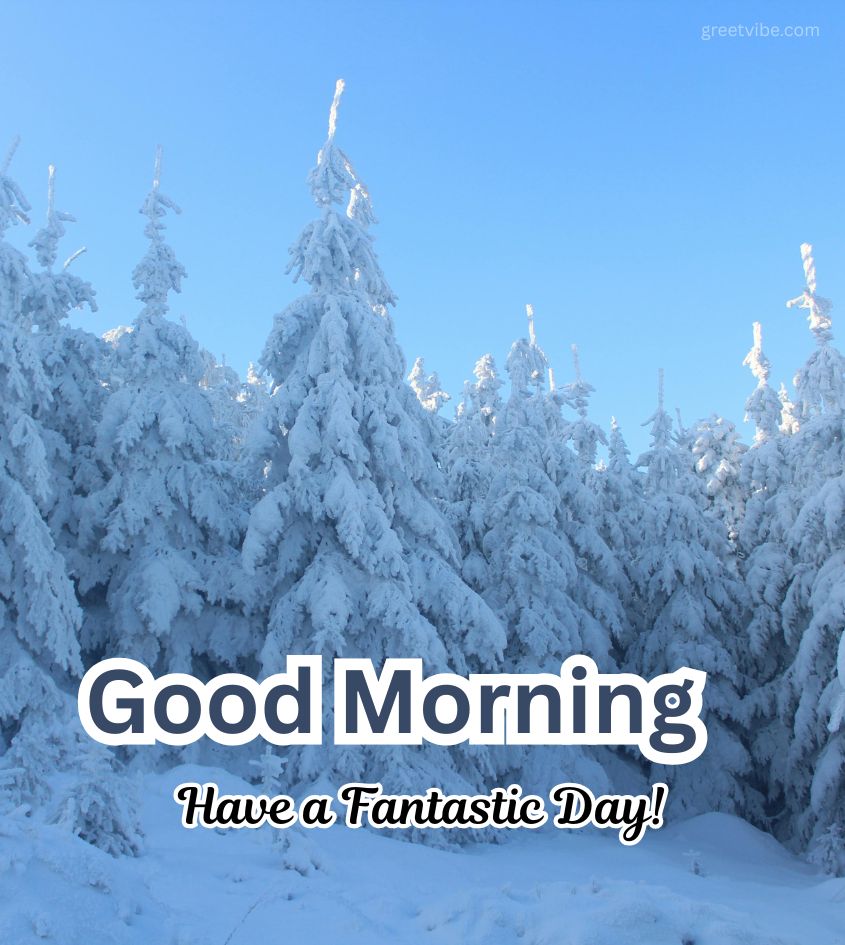 Winter Good Morning Greetings for Friend