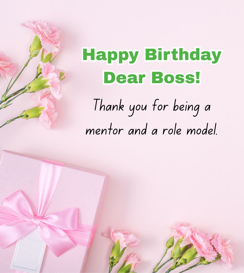 Happy Birthday Wishes for Lady Boss