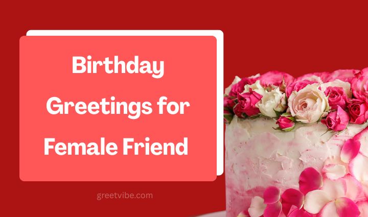 Happy Birthday Images for Female Friend