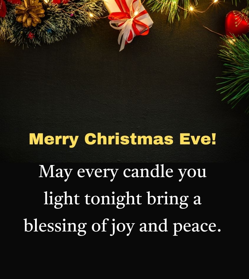 Merry Christmas Eve for Status 2025