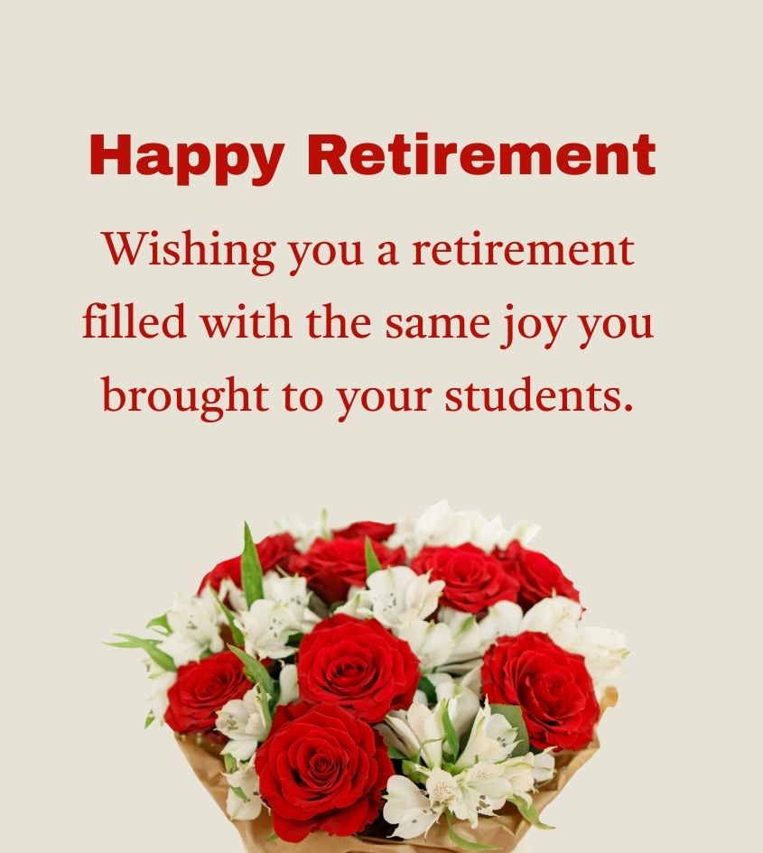 Retirement Greetings for Teachers