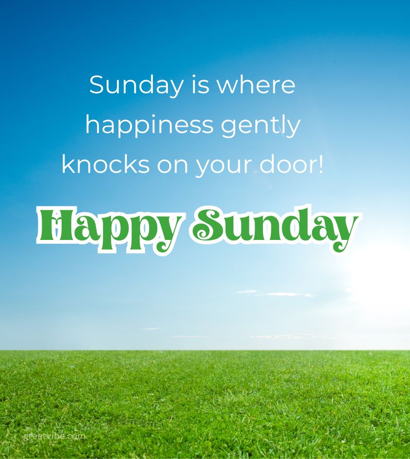 Happy Sunday Images
