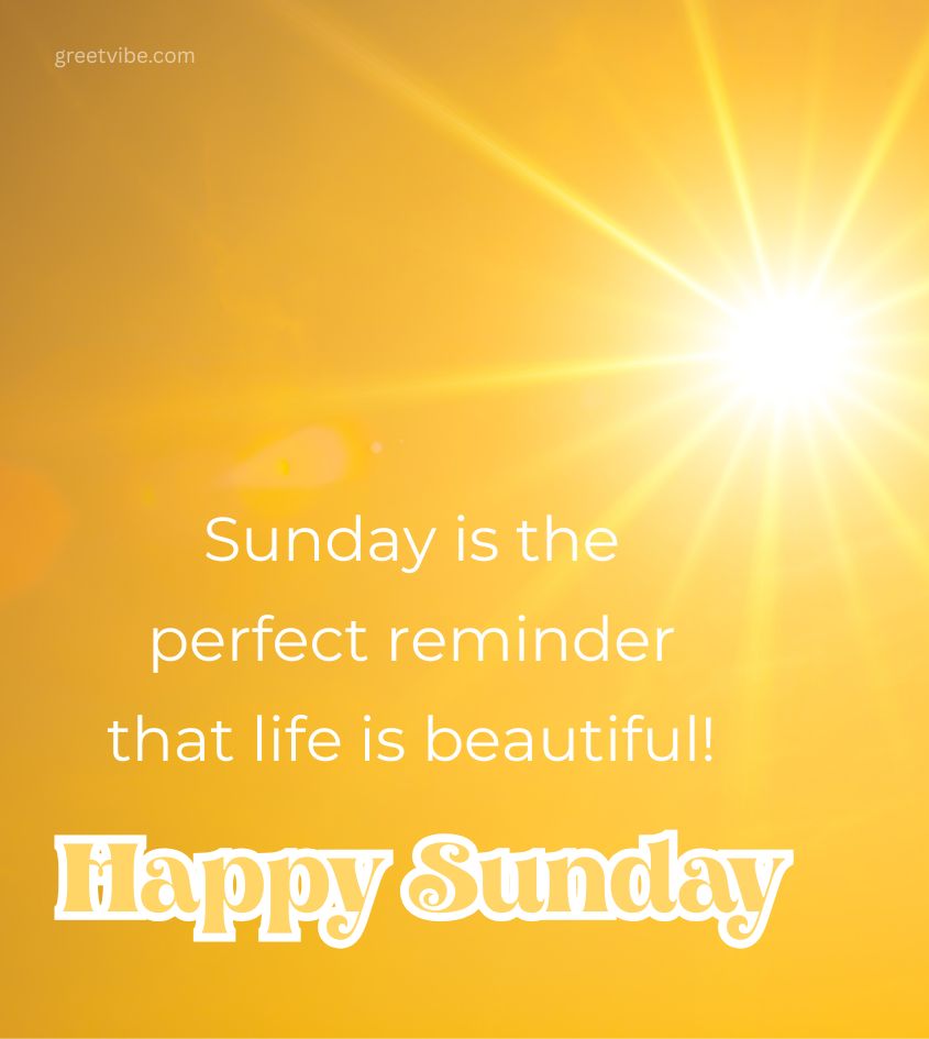 Happy Sunday Images