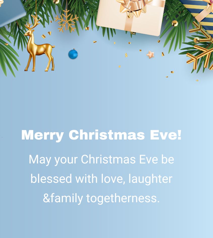 Merry Christmas Eve Wishes