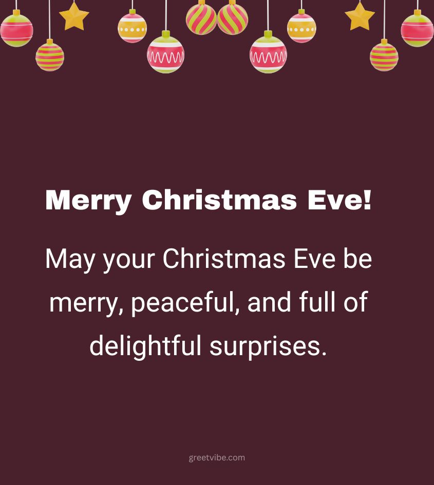 Merry Christmas Eve Quotes for Status