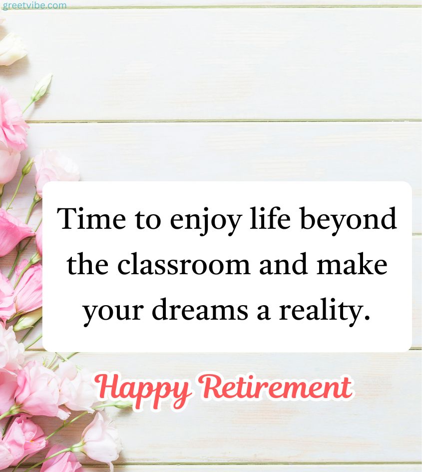 Happy Retirement Wishes for Sir
